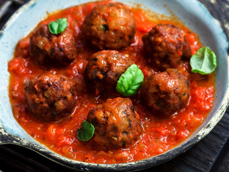 Albóndigas con chorizos